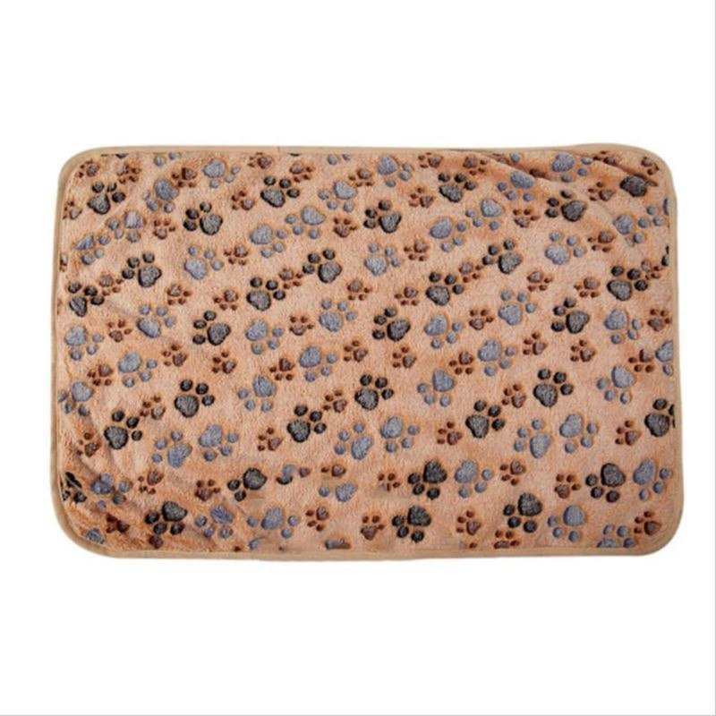 Soft Paw Print Dog and cat Fleece Blankets